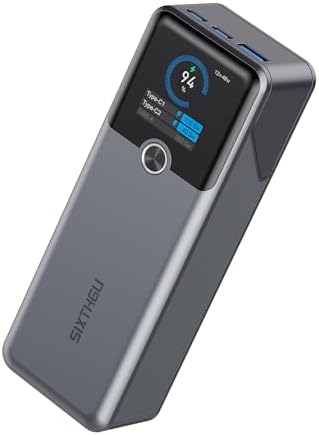 Maximize Your Power On-the-Go: 140 W Portable Charger with 20000 m Ah Capacity, PD/QC3.0 Fast Charging & Smart Digital Display – Multi-Device Compatibility for Mac Book, Dell, i Phone 16/15/14, Samsung, i Pad & More – Essential for Professionals & Travelers