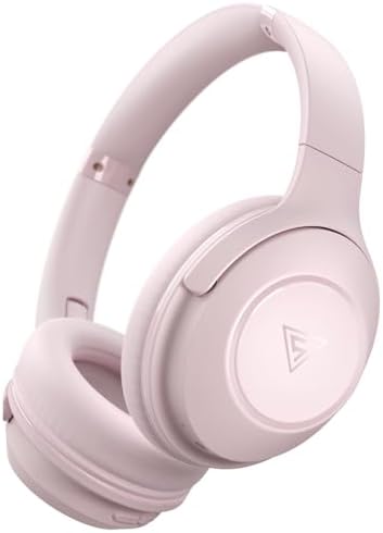 Unleash Your Sound Potential with DOQAUS Over-Ear Bluetooth Headphones – 70-Hour Playtime, Customizable EQ Modes, and Hi-Fi Stereo Sound for Bass Lovers – Perfect for Work, Travel, and Ultimate Comfort with Luxurious Memory Foam Ear Cushions