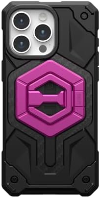 URBAN ARMOR GEAR UAG Magnetic Phone Ring Stand | Sleek Black Design for i Phone 16/15 & Galaxy S25/S24 | Mag Safe-Compatible 360° Adjustable Kickstand | Enhanced Security with Removable Metal Grip | Ultimate Convenience for Hands-Free Use and Stylish Protection