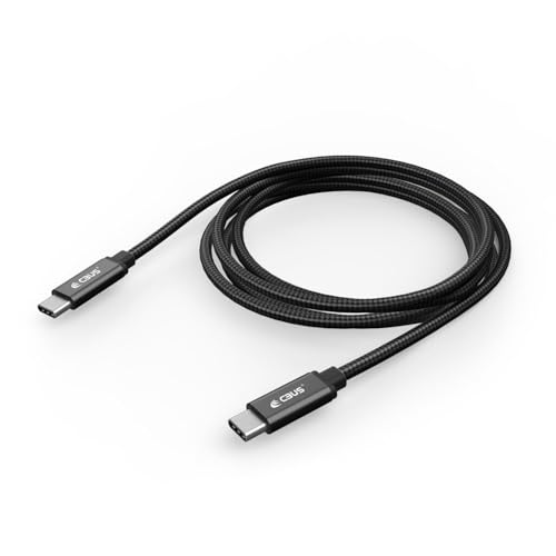 CBUS 10 ft USB-C to C Fast Charging Cable – Heavy-Duty Braided Cord for i Phone 16/15/Pro/Max/Plus & Android Devices – Superior Durability & Super Speed USB-C Charger in Stylish Purple – Unmatched Flexibility for Home & Travel Use