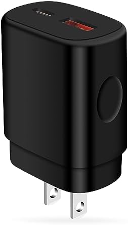 Ultra-Compact 25 W USB-C Fast Charging Block – High-Speed Wall Adapter for i Phone 16, Samsung Galaxy S25 Ultra, Google Pixel 8 & More – Enhanced Safety Features & Travel-Friendly Design for Rapid Device Power-Up