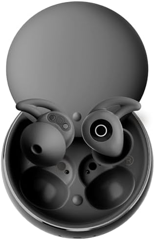Revolutionary Micro Sleep Earbuds for Side Sleepers: Ultimate Noise Reduction Technology, 28-Hour Battery Life, Lightweight Design with Travel Charging Case for Uninterrupted Sleep and Serenity