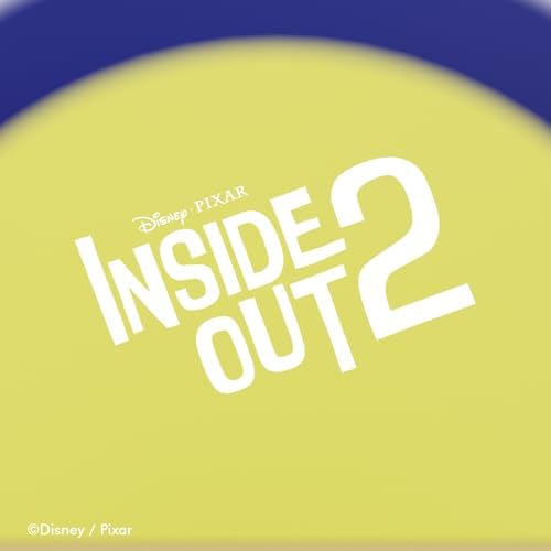 Disney/Pixar Inside Out 2 Joy-Inspired Bluetooth Earbuds – Premium Audio Quality with Integrated Mic for Easy Hands-Free Calling – 30-Hour Playtime with Stylish Charging Case – Perfect Gift for Inside Out Fans of All Ages – Lightweight, Durable Design for Kids and Adults