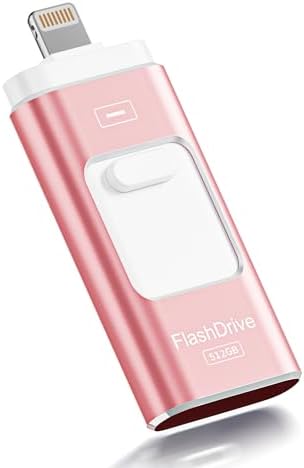 Revolutionize Your Data Storage with the 128 GB Apple MFi Certified Flash Drive – High-Speed USB Memory Stick for i Phone, i Pad, Android & PC – Effortless File Management & Stylish Blue Design for Photos, Videos & More