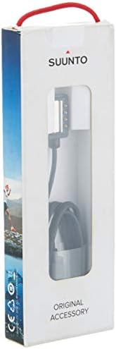 Suunto Magnetic USB Charging Cable for Spartan Sport & Ultra Watches – 115 cm Length, Sleek Black Design, Enhanced Magnet Connection for Efficient Charging and Data Transfer – Premium Smartwatch Accessory for Uninterrupted Performance and Style