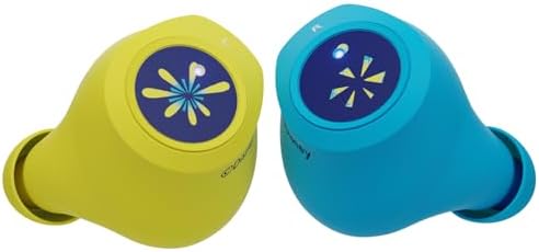 Disney/Pixar Inside Out 2 Joy-Inspired Bluetooth Earbuds – Premium Audio Quality with Integrated Mic for Easy Hands-Free Calling – 30-Hour Playtime with Stylish Charging Case – Perfect Gift for Inside Out Fans of All Ages – Lightweight, Durable Design for Kids and Adults