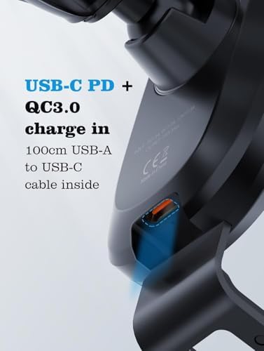 Ultimate Universal Car Phone Mount Holder with Robust Suction Base for Dashboard or Windshield – Secure Hands-Free Navigation with 360-Degree Rotatable Cradle – Sleek Black Finish for Enhanced Driving Safety and Convenience