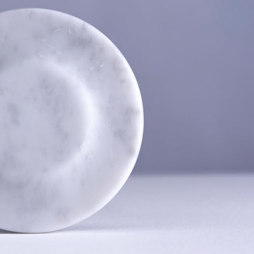 Elevate Your Charging Experience with the Einova Dual Classic Stone – Luxurious Wireless Charging Pad in Genuine Black Marquina Marble, Handcrafted in Italy, Featuring a 6 ft Integrated USB-C Cable for Fast Charging of Smartphones, Wireless Earbuds, and Smartwatches – Unmatched Aesthetics and Broad Compatibility for Qi-Enabled Devices