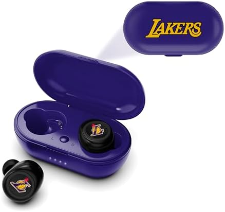 SOAR NBA True Wireless Earbuds V.2 – Elevate Your Audio Experience with State-of-the-Art Bluetooth 5.0, Exceptional Sound Quality, and Official NBA Branding for Ultimate Fan Engagement, Designed for Comfort and Hands-Free Convenience