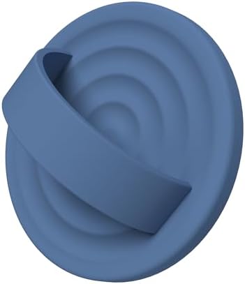 Revolutionary Magnetic Phone Ring Grip Holder – Ergonomic Silicone Finger Loop for i Phone Pro Max/Plus, 12/13/14/15/16 Series – Compatible with Mag Safe – Oat Color Enhances Aesthetics and Comfort – 360-Degree Rotation for Effortless Use – Secure Your Device with Style and Stability – Essential Smartphone Accessory for Unmatched Usability and Convenience