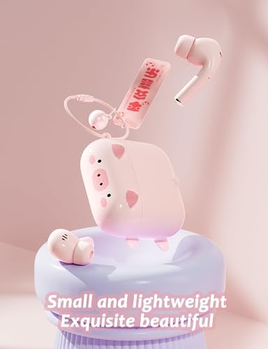 Adorable Kids’ Purple True Wireless Bluetooth Earbuds – Lightweight Kawaii Headphones for Small Ears, Perfect for School and Play – Enhanced Compatibility with i Phone & Android, Convenient Charging Case, Long-Lasting Battery for Young Music Lovers