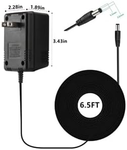 Compact 12 V AC Power Adapter Transformer for U471 AE Model – Efficient 120 VAC to 12 VAC Converter (700 m A-1000 m A) with Enhanced Short Circuit Protection | Versatile Wall-Mount Charger for Seamless Device Integration and Dependable Performance