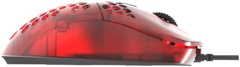 Gwolves Hati HTS Ultralight Honeycomb Wired Gaming Mouse – 48 g Precision with 16,000 DPI Sensor, Low Latency, Anti-Interference, 6 Customizable Buttons, On-Board Memory for PC/Mac/Laptop – Stardust Golden Small Edition for Maximum Speed and Comfort
