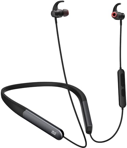 Experience Unmatched Audio Excellence with Rythflo’s Bluetooth Headphones | 150-Hour Playtime & Deep Bass for Immersive Sound | Sweatproof In-Ear Earbuds with Secure Earhooks | Magnetic Neckband for Effortless Travel | Hands-Free Mic & Enhanced Device Compatibility for Seamless Connectivity | Perfect for Business, Gym, and Adventures