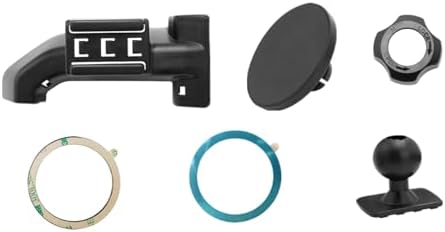 Toyota Tundra & 2 nd Gen Sequoia Magnetic Phone Holder for Air Vent (2007-2013) – Anti-Shake 360° Rotation Dashboard Stand – Premium Black Automotive Accessory for Safe Hands-Free Navigation and Streaming