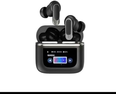 Elevate Your Audio Experience with 40-Hour Playtime Wireless Earbuds Featuring Advanced ANC & ENC Noise Cancellation – Immerse Yourself in Crystal-Clear Sound with 6-Mic Clarity and Smart Charging Case in Sophisticated White – Perfect for Commuters, Fitness Buffs, and Everyday Use