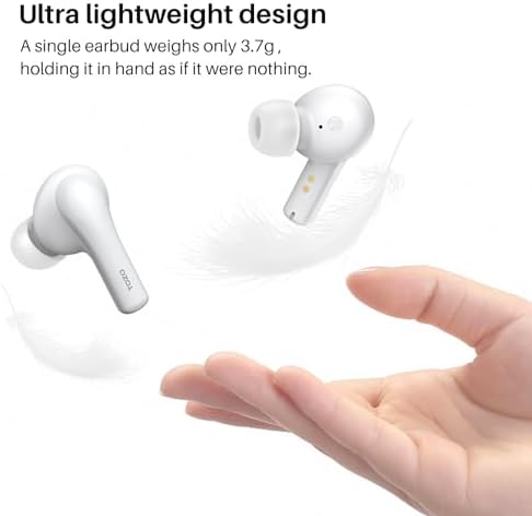 TOZO A2 Mini Wireless Earbuds – Bluetooth 5.3 Lightweight In-Ear Headphones with Advanced Waterproof Technology, Exceptional Sound Quality, and Ergonomic Design for Music, Calls, and Active Lifestyles – Portable Charging Case Included in Elegant Black Finish