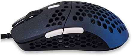 Gwolves Hati HTS Ultralight Honeycomb Wired Gaming Mouse – 48 g Precision with 16,000 DPI Sensor, Low Latency, Anti-Interference, 6 Customizable Buttons, On-Board Memory for PC/Mac/Laptop – Stardust Golden Small Edition for Maximum Speed and Comfort