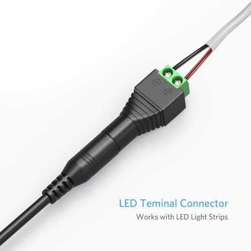 Universal 45 W Multi-Voltage AC/DC Power Adapter for Household Electronics – Versatile and Reliable Charging Solution for LED Strip Lights, Routers, and Smart Devices – Supports 0.5 A to 3 A with Enhanced Compatibility and Fast Charging Features for Optimal Performance