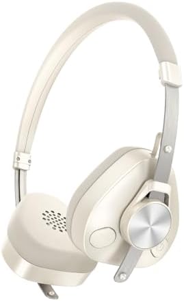 Experience the Fusion of Vintage Aesthetics and Cutting-Edge Technology with One Odio F4 Retro Wireless On-Ear Headphones – Exceptional Hi-Res Audio, Dual Bluetooth 5.4 for Effortless Connectivity, 50 Hours of Playtime, Ultra-Lightweight Design at Just 0.25 lb, and Integrated Microphone for Smooth Communication. Elevate Your Listening Experience with Distinctive Maillard Style and Unparalleled Sound Quality, Perfect for Music Enthusiasts and Casual Listeners Alike. Enjoy Seamless Wireless Freedom Without Sacrificing Audio Fidelity While Indulging in Nostalgic Elegance That Makes Every Moment Memorable. Ideal for Extended Use with Comfort in Mind, These Headphones Are a Must-Have for Those Seeking Both Style and Performance in Their Audio Gear.