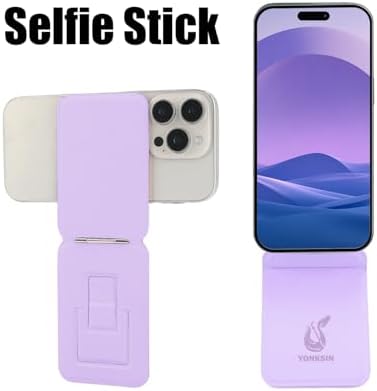 for Magsafe Phone Stand for iPhone 16-12, Black, Magnetic Foldable Tripod with Angle Adjustment – Enhanced Compatibility and Speed