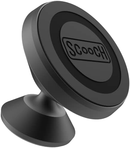 Revolutionary Scooch Wingmount Magnetic Phone Mount for Cars – Ultimate Hands-Free Smartphone Holder with Strong Magnet for Dashboard, Adjustable Viewing Angles, Compatible with All Smartphone Models and Cases – Enhance Your Driving Safety and Convenience (2022 Model)