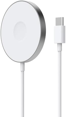 HYDGYC 15 W Mag Safe Wireless Charging Pad – Ultimate Fast Charging Solution for i Phone 16 Series & Air Pods – Sleek Black Design with 3.3 ft Cable – Effortless Magnetic Alignment for Tangle-Free Power – Compatible with i Phone Models 12, 13, 14 & More – Elevate Your Charging Experience with Reliable Speed and Style