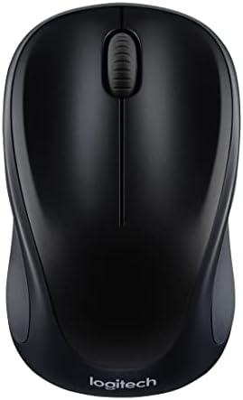Logitech M317 Colt Glossy Wireless Mouse – Ultra-Responsive 2.4 GHz Connection, 1000 DPI Precision Tracking, 12-Month Battery Life – Ideal for PC, Mac, Laptops, and Chromebooks – Ultimate Comfort and Portability for Work and Play
