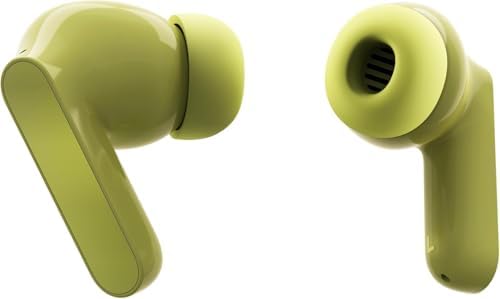 Motorola Moto Buds XT2443-1 True Wireless Earbuds with Advanced Active Noise Cancellation, Triple Microphone Clarity, and IP54 Water Resistance – Bluetooth 5.3 for Effortless Connectivity & Immersive Dolby Atmos Sound in Stylish Green – Ideal for Music Lovers, Professionals, and Fitness Buffs Seeking Premium Sound Quality and Durability