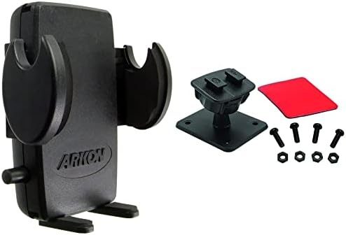 Transform Your Mobile Setup with ARKON 4-Hole AMPS to 38 mm Ball Adapter | Compatible with DUAL-T Phone Mounts | Durable Reinforced Composite Design for Enhanced Longevity | Effortless Installation for Universal Smartphone Compatibility | Ideal for Hands-Free Navigation and Streaming