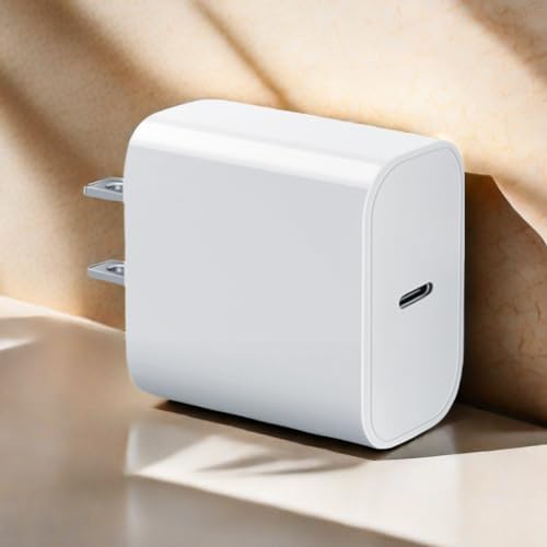 20 W USB C Fast Charging Block 3-Pack for Apple Devices – Compact Wall Adapter for i Phone 11-16, Apple Watch & i Pad – Sleek Purple Design for Enhanced Portability and Efficiency – Universal Compatibility for Optimal Performance