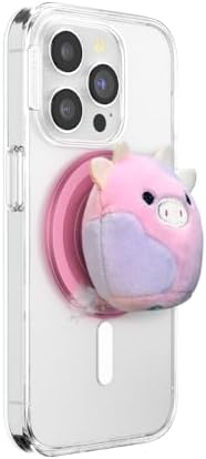 Squishmallow-Inspired Mag Safe Phone Grip & Kickstand – Secure Magnetic Attachment for Effortless Hands-Free Use and Wireless Charging – Stylish Pop Socket Accessory to Elevate Your Mobile Experience with Fun Design and Ultimate Convenience