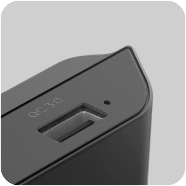 Efficient USB Multi-Port Desktop Power Station with Quick Charge 3.0 – Versatile 3-Port Hub for Rapid Charging of LG & Samsung Devices – 36 W Under-Desk Charging Solution for Enhanced Workspace Organization and Productivity