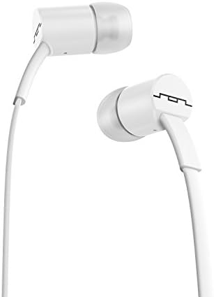 SOL REPUBLIC Jax Wired In-Ear Headphones for Android – Tangle-Free, Noise-Isolating Audio Experience with 4 Ear Tip Sizes for Customized Comfort – Stylish Red Design Perfect for Calls & Music Playback