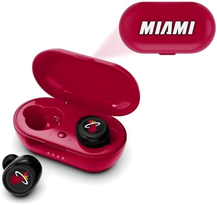 SOAR NBA True Wireless Earbuds V.2 – Elevate Your Audio Experience with State-of-the-Art Bluetooth 5.0, Exceptional Sound Quality, and Official NBA Branding for Ultimate Fan Engagement, Designed for Comfort and Hands-Free Convenience