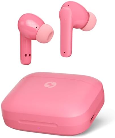 Clan K2 Bluetooth Earbuds for Kids – Safe Volume Limiting, Customizable Fit, and Low Latency for Gaming & Music – Stylish Wireless Earbuds in Blue for Ages 8-10, Enhanced Sound with 3 EQ Modes