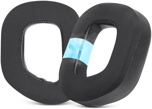 Ultimate Comfort Upgrade for Corsair HS80 RGB Gaming Headsets – Replacement Ear Pads with High-Density Noise-Canceling Foam and Breathable Mesh for Enhanced Sound Isolation and Long-Lasting Gaming Enjoyment