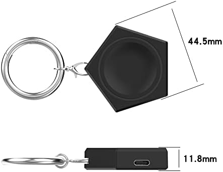 Fit Turn Dual-Connector Portable Charger for Huawei Devices – Compact Type C & Micro USB Travel Charger for Watch Ultimate, Buds, Watch 3 Pro New, GT 3, 2 Pro, and GT Runner – Rapid Charging & Durable Design for On-the-Go Users