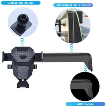 Lexus GX550 2024-2025 Custom Smartphone Mount – 360-Degree Rotating Dash Phone Holder for Safe and Convenient Access – Perfectly Fits Most Smartphones – Effortless Tool-Free Installation for Enhanced Driving Experience – Premium Auto Interior Accessory