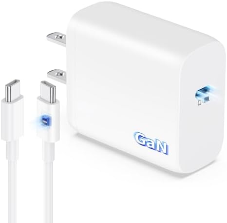 Rapid Charge 70 W USB-C Power Adapter for Mac Book Air & Pro – Compact, Lightweight Design with 6 FT Cable, Unmatched Compatibility with All USB-C Devices, Advanced Ga N 3.0 Technology for Maximum Efficiency, Perfect for Professionals and Travelers Seeking Fast Power Solutions