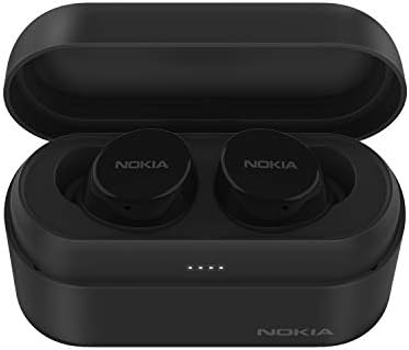 Nokia Power Earbuds: True Wireless Audio Experience with 150 Hours Playtime, Waterproof Design, and Bluetooth 5.0 – Superior Sound Quality with Enhanced Bass, Built-in Mic for Clear Calls, Ideal for Active Lifestyles and Everyday Use, Gray