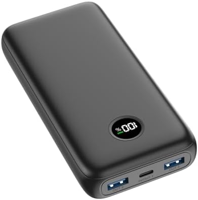 Ultra-High Capacity 27000 m Ah Portable Power Bank – Advanced USB-C 22.5 W PD QC4.0 Fast Charging with LED Display, Triple Output for i Phone, Samsung, i Pad & More – Ultimate Travel Companion for On-the-Go Charging Efficiency