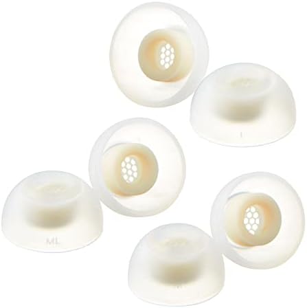 Upgrade Your Audio Experience with AZLA Sedna Earfit MAX – Premium Replacement Earbud Tips (Sizes S/MS/M) – Perfect Fit for Galaxy Buds 2 Pro, Air Pods Pro, Power Beats Pro, Skullcandy – Enhanced Comfort & Noise Isolation for Superior Sound Quality – Durable Silicone Eartips for Long-Lasting Performance