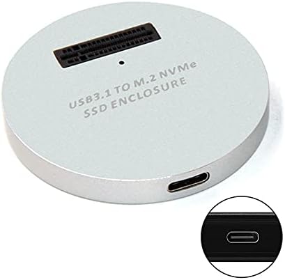 xiwai USB 3.1 USB-C to NVMe M-Key M.2 SSD External Converter Adapter – Vertical Design for Fast Data Transfers & Universal Compatibility – Ideal for Gamers and Creators