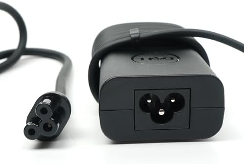 Dell 65 W USB-C Laptop Charger for Latitude Series – High Efficiency AC Adapter with 3 FT Power Cord, Compatible with Models 7400, 7410, 7420, 7430, 7440, 7450 – Genuine Original HA65 NM190 for Enhanced Performance and Versatility