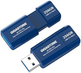 GIGASTONE Z80 512 GB USB 3.2 Gen2 Flash Drive – Lightning-Fast 1000 MB/s Transfer Speeds, Stylish Capless Retractable Design, Durable Carbon Fiber Finish for Ultimate Portability and Reliability – Perfect for Professionals and Everyday Users