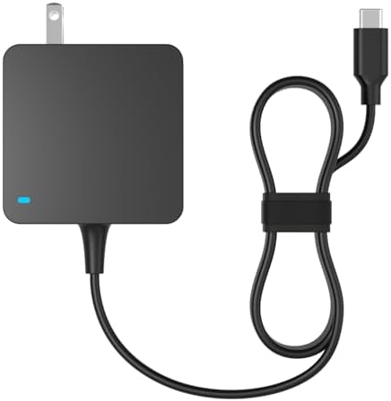 65 W USB-C Power Delivery Charger – Fast Charging for Asus Zenbook, HP Spectre x360, Dell Latitude, Lenovo Think Pad & More – Universal Compatibility for Laptops, Tablets & Smartphones – Ideal for i Phone 16 & Samsung Galaxy Series