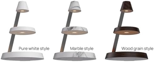 Elevate Your Charging Experience with the Marble Style Magnetic Wireless Charger 3 in 1 Tower – Sleek Night Light Charger for Cellphones, Wireless Earbuds, and Apple Watch with High-Power Output and Space-Saving Design – Perfect for Home or Office Use
