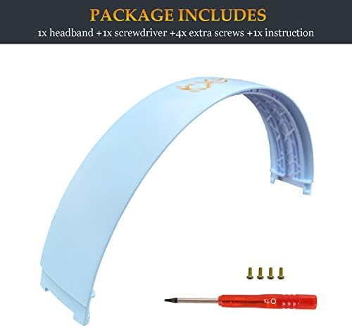 Crystal Blue Headband Replacement for Beats Studio3 & Studio2 Wireless Headphones – Premium Comfort & Style Upgrade for Enhanced Audio Performance and Aesthetic Appeal