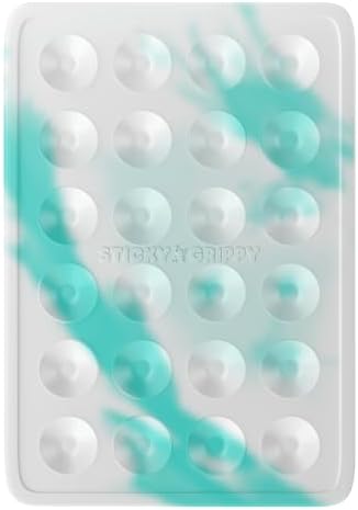 Premium Silicone Suction Phone Mount for i Phone & Android – Hands-Free Holder for Tik Tok, Selfies & Fidgeting – Versatile Shower Mirror & Smooth Surface Compatibility – Stylish Chocolate Finish for Enhanced Functionality and Aesthetic